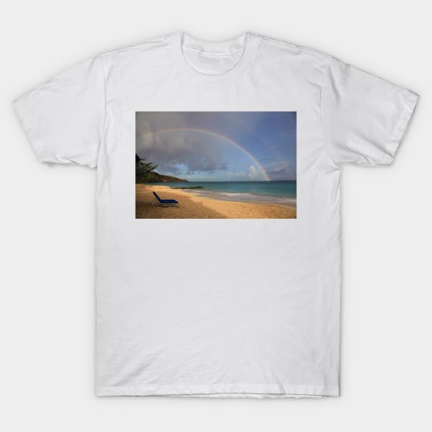 Grenada Rainbow T-Shirt by JohnDalkin